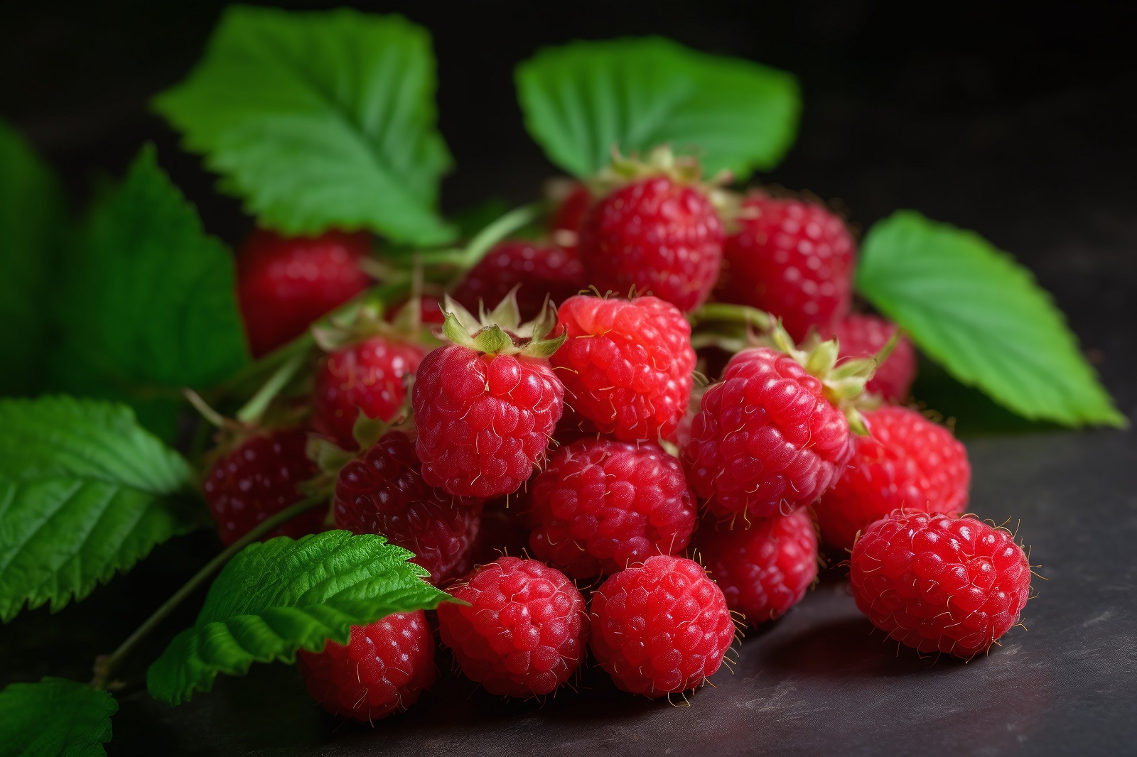Les framboises font partie des petits fruits rouges préférés des français. ©Maelgoa, AdobeStock